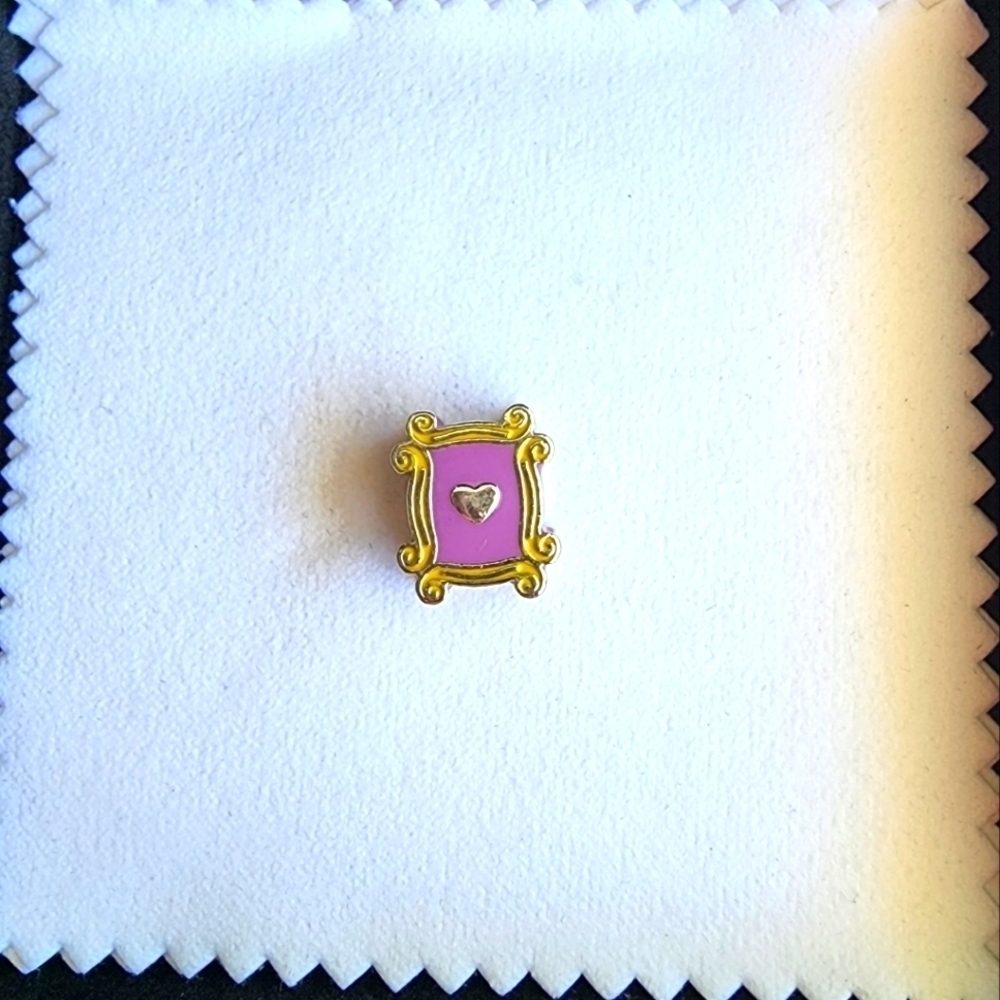 NEW Friends TV Show Monica's Door Framed Peephole 925 charm for Pandora bracelet